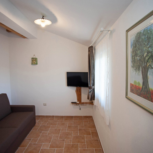 Dnevni boravak, Residence Mama, Residence Mama apartmani nedaleko Rovinja, Istra Rovinjsko Selo