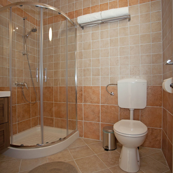 Bagno / wc, Residence Mama, Residence Mama appartamenti nei pressi di Rovigno, Istria, Croazia Rovinjsko Selo