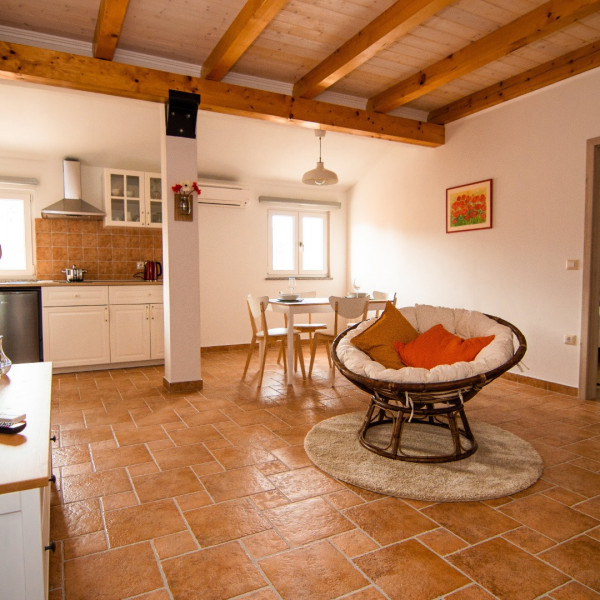 Soggiorno, Residence Mama, Residence Mama appartamenti nei pressi di Rovigno, Istria, Croazia Rovinjsko Selo